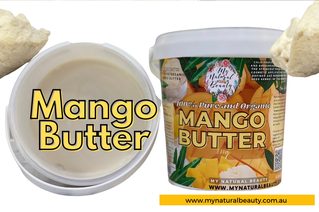 MANGO BUTTER AND HONEY HAIR MASK     INGREDIENTS:   ·      2 tablespoons mango butter   ·      1 tablespoon of your favourite hair oil. Suggestions include Avocado Oil, Jamaican Black Castor Oil, Castor Oil, Black Seed Oil, Olive Oil, Coconut Oil, Pumpkin Oil…or any oil you choose.   ·      1 teaspoon honey   ·      2 to 3 drops of your favourite essential oil  