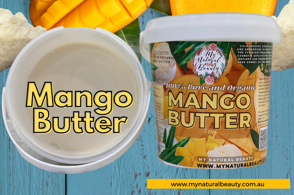 MANGO BUTTER AND HONEY HAIR MASK     INGREDIENTS:   ·      2 tablespoons mango butter   ·      1 tablespoon of your favourite hair oil. Suggestions include Avocado Oil, Jamaican Black Castor Oil, Castor Oil, Black Seed Oil, Olive Oil, Coconut Oil, Pumpkin Oil…or any oil you choose.   ·      1 teaspoon honey   ·      2 to 3 drops of your favourite essential oil  