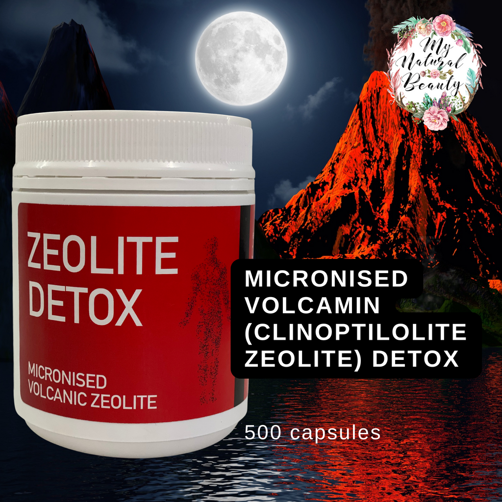  ZEOLITE DETOX- Micronised Volcanic Zeolite – 200 Capsules Volcamin Zeolite capsules (micronised) . Buy Sydney Australia