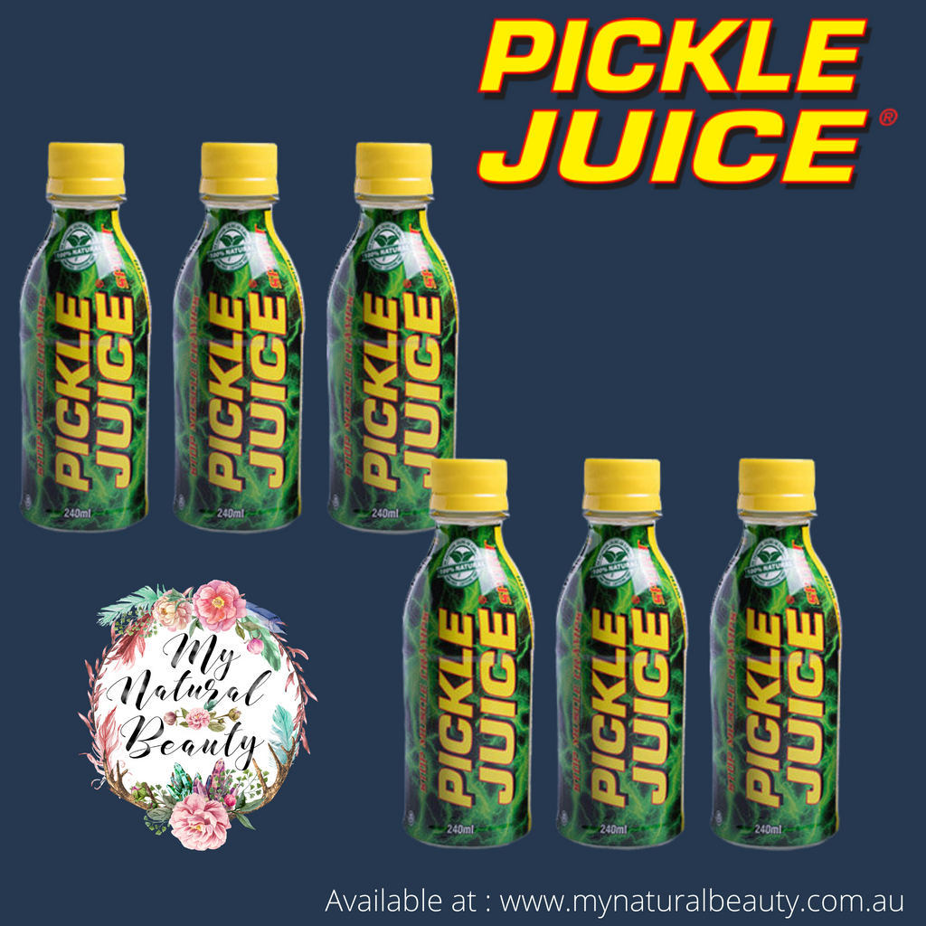     - Pickle juice is 100% natural, purpose built isotonic beverage designed specifically to stop muscle cramps and prevent them from returning.     -  Perfect for those who suffer night cramps or cramp from low to mild exertion.     - 100% natural isotonic     - 100% Certified Organic, 100% sugar free, caffeine free, fat free, calorie free,  GMO free, gluten free     - 10x more electrolytes than other sports drinks