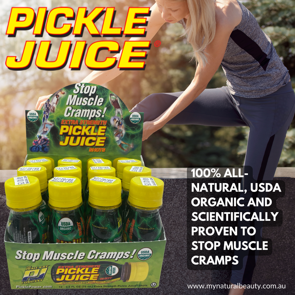  -Pickle juice is 100% natural, purpose built isotonic beverage designed specifically to stop muscle cramps and prevent them from returning.  - Perfect for those who suffer night cramps, regular cramps, cramps from low to mild exertion and/or cramps from high intensity activities.