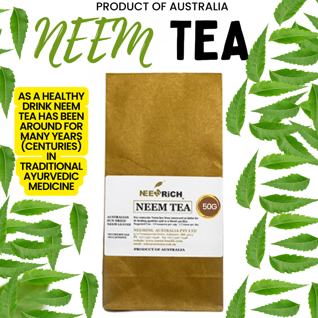Neem Leaf Tea 50g - Neem Rich Australian Sun Dried Neem Leaves | My ...