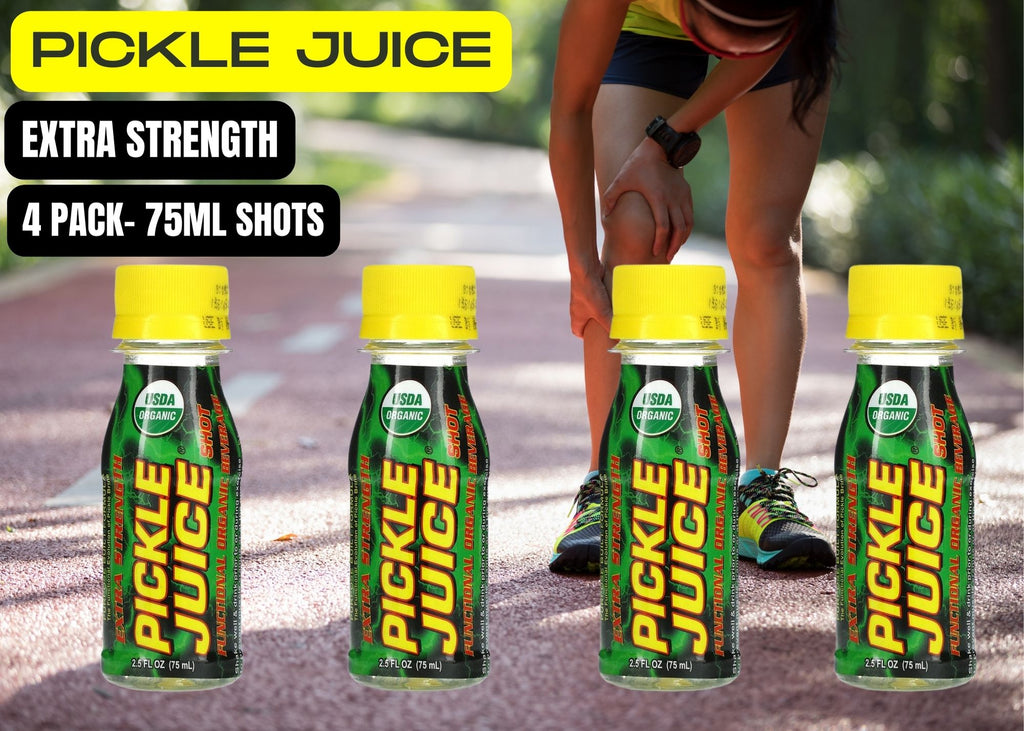 PICKLE JUICE EXTRA STRENGTH SHOTS- 4x 75ML. Australia. 