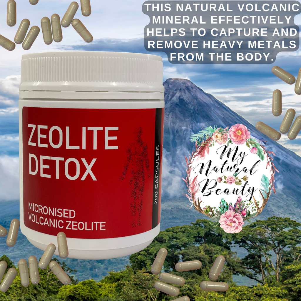 Micronised Volcamin (Clinoptilolite Zeolite) Detox - 200 CAPSULES  ZEOLITE DETOX- Micronised Volcanic Zeolite – 200 Capsules  Each capsule contains 700mg Micronised Volcamin (Clinoptilolite Zeolite)  Vegan Friendly-100% Natural and safe  Brand: Plant Doctor- Agtech Natural Resources- Australian Owned  Country of Origin: Australia