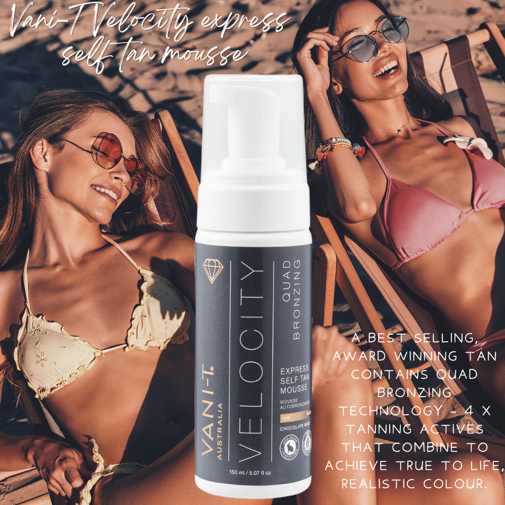 VELOCITY EXPRESS SELF TAN MOUSSE - 150ML An ultra dark, chocolatey glow loved by millions.
