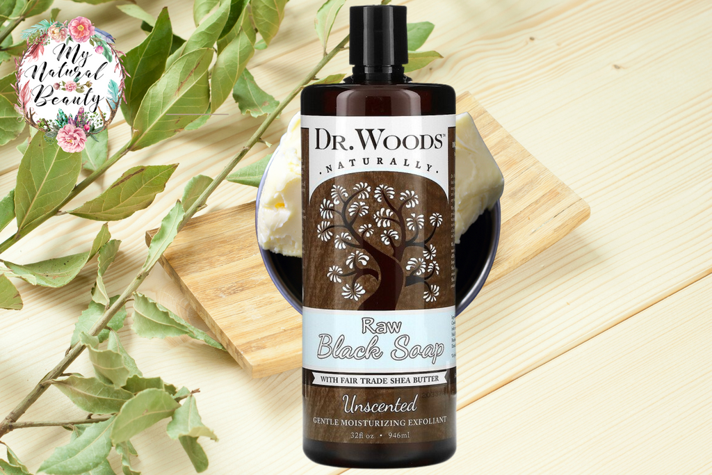 Dr Woods Raw Black Soap with Fair Trade Shea Butter- Unscented- 946ml     Dr. Woods, Raw Black Soap, with Fair Trade Shea Butter, Unscented, 32 fl oz (946 ml)     Dr. Woods Raw Black Soap is a natural wonder that lifts away tired skin cells to leave your skin smooth, hydrated and exceptionally healthy. Dr Woods Raw Black Soap formula is a gentle exfoliant and a powerful, acne-fighting deep cleanser that rejuvenates the skin without any need for harsh detergents or toxic additives.