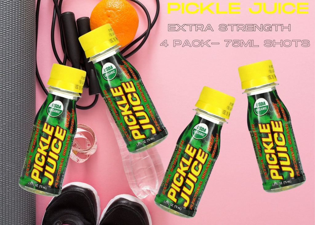 PICKLE JUICE EXTRA STRENGTH SHOTS- 4x 75ML. Australia. 