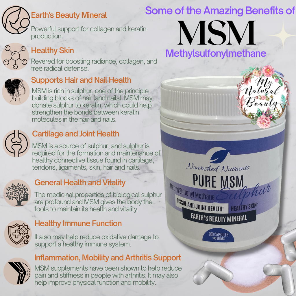 The benefits of MSM