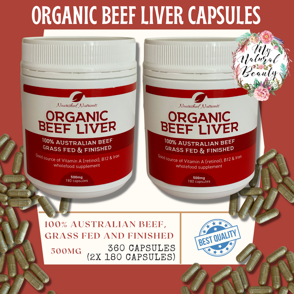 Beef Liver Capsules. Bulk. Buy online in bulk Australia