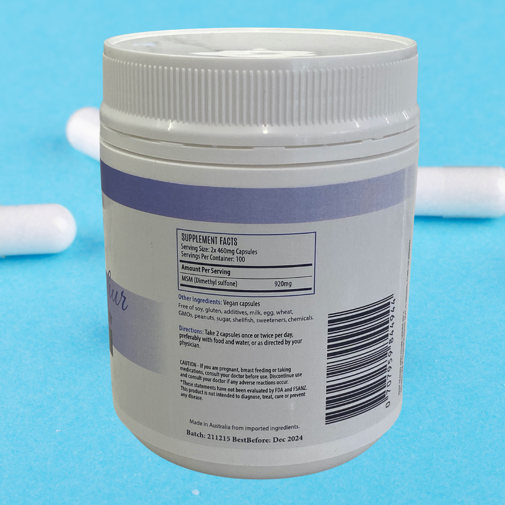MSM capsules Australia