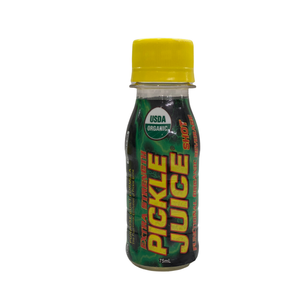 Pickle Juice will both prevent cramping or act as a cure to stop the cramp once it has occurred. Based on 10ml per 10kg of body weight Pickle Juice taken before an event will prevent cramping episodes for between 50 to 60 mins depending on levels of exertion.  For example, if a footballer usually cramps in the last quarter he should consume Pickle Juice at three-quarter time. This will allow him to run out the game, cramp free. Just ask Dan Menzel from the Geelong Cats!