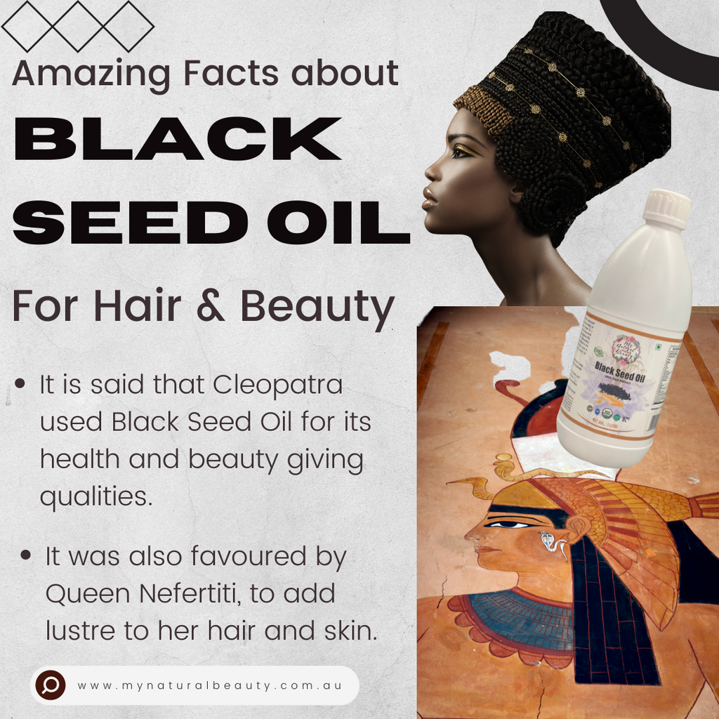 Thousands of years ago, Black Seed Oil was used by ancient Egyptian royalty like Nefertiti and Cleopatra for medicinal purposes and to keep their skin healthy and beautiful. For this miraculous oil to withstand the test of time and maintain relevancy over thousands of years, that's when you know there is truth to the power of this glorious miracle working oil!