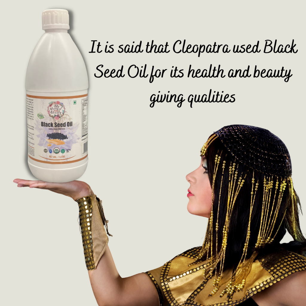 Thousands of years ago, Black Seed Oil was used by ancient Egyptian royalty like Nefertiti and Cleopatra for medicinal purposes and to keep their skin healthy and beautiful. For this miraculous oil to withstand the test of time and maintain relevancy over thousands of years, that's when you know there is truth to the power of this glorious miracle working oil!