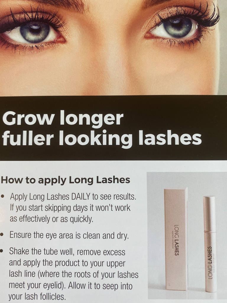 Grow Longer and fuller lashes. CanGro Long lashes Eyelash enhancer