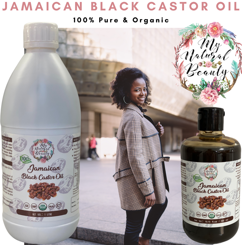 100 % PURE, ORGANIC AND NATURAL- Hair growth treatment as well as many other uses and benefits.  Re-grow hair naturally! Jamaican Black Castor Oil