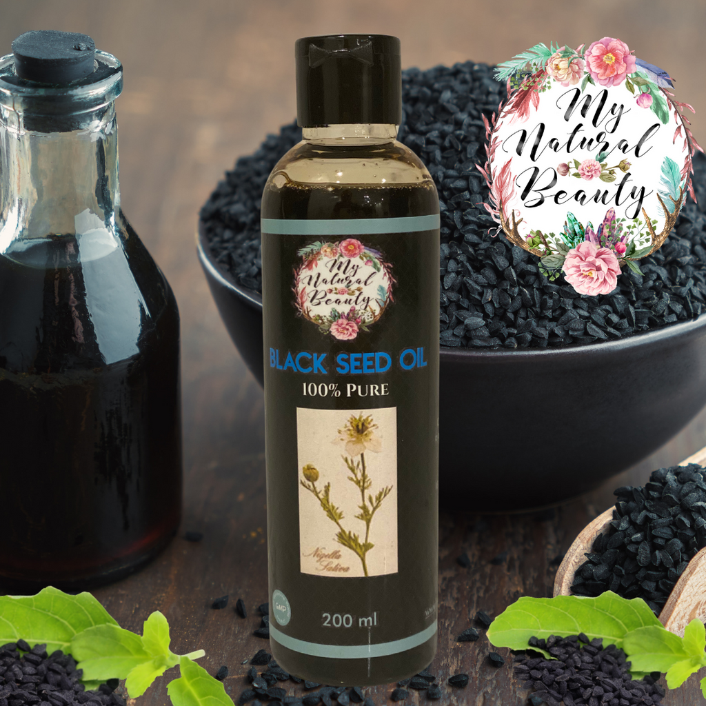 100% Pure Black SEED OIL -Nigella Sativa- ORGANIC- PREMIUM Cold Pressed 200ml..