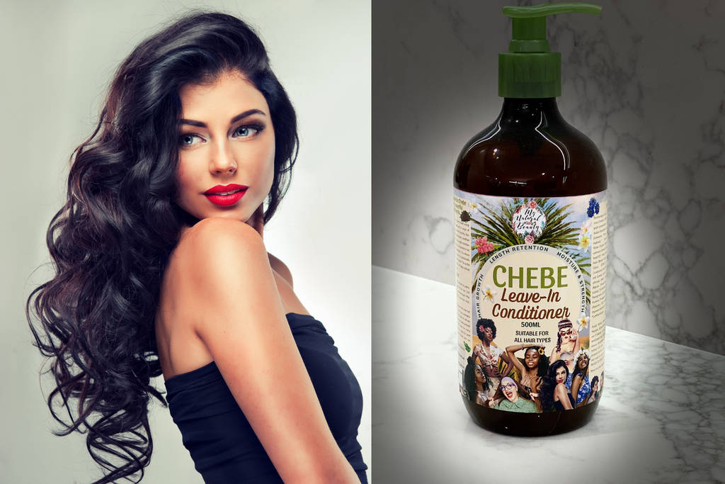 This luxurious Chebe Leave-In Conditioner is hand-made using  authentic Chébé Powder (please read below ‘What is Chebe Powder’ to learn more) from Chad and a range of premium natural ingredients that promote healthy hair growth through length retention. This product is designed to moisturise, condition and strengthen the hair, resulting in hair length retention and  longer, stronger hair. After infusion, this product has been strained to remove the Chebe particles. 