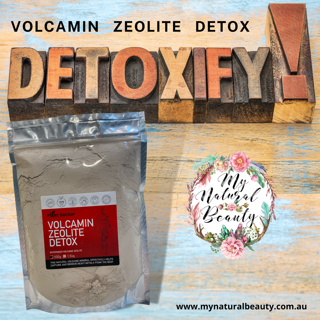 Micronised Volcamin (Clinoptilolite Zeolite) Detox – 500g   ZEOLITE DETOX- Micronised Volcanic Zeolite – 500g Micronised- Helps to remove heavy metals- Health supplement    Vegan Friendly-100% Natural and safe  Brand: Plant Doctor- Agtech Natural Resources- Australian Owned  Country of Origin: Australia