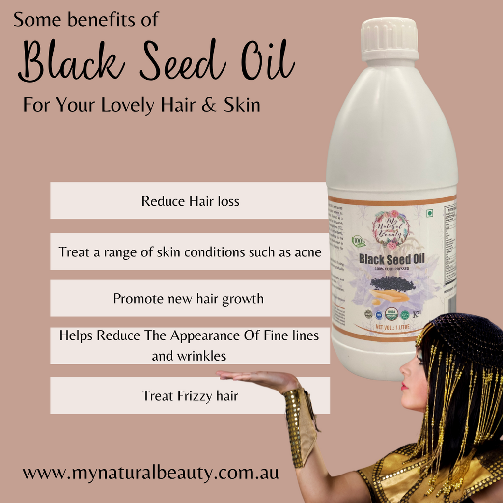 Using Black Seed Oil for hair and skin