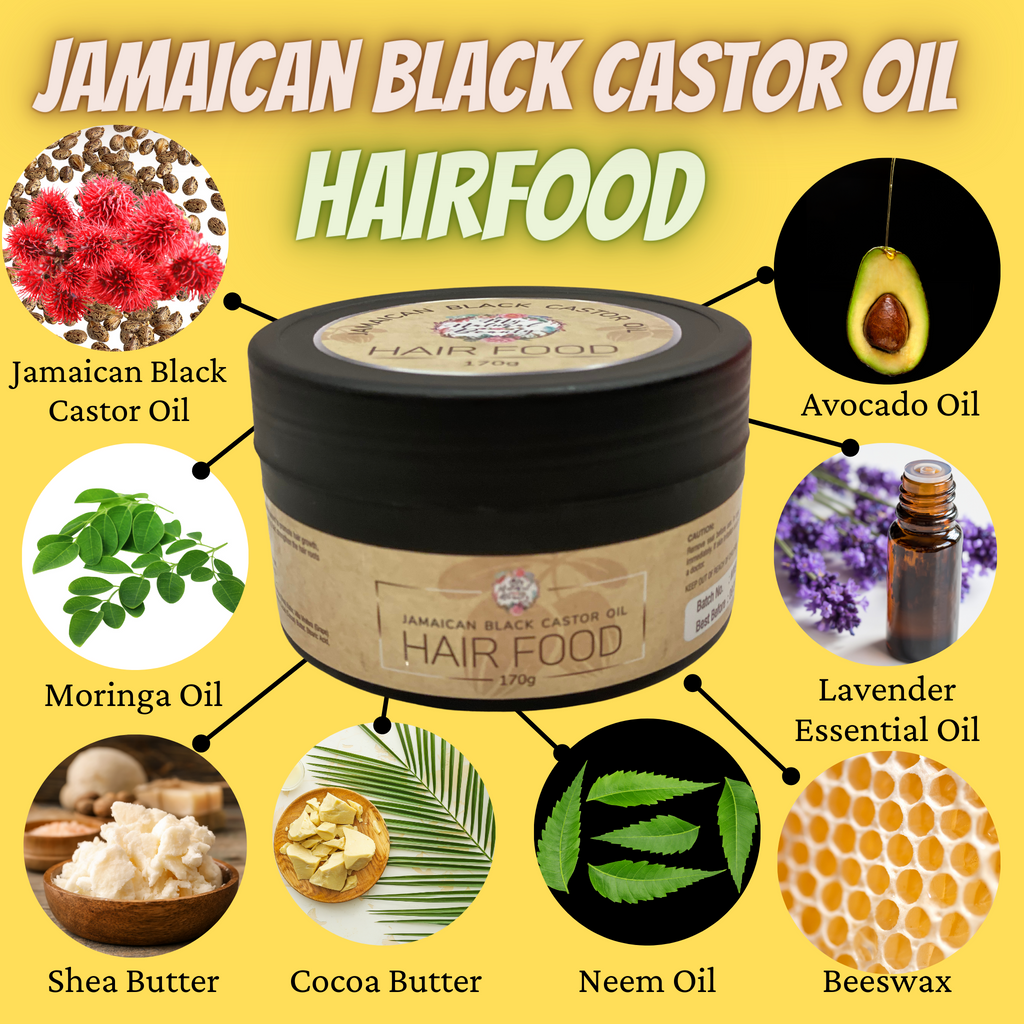 INGREDIENTS:   Ricinus Communis (Castor) Seed Oil, Moringa Oleifera (Moringa) OiI, Vitellaria Paradoxa (Shea) Butter, Vitis Vinifera (Grape) Seed Oil, Persea Americana (Avocado) Oil, Azadirachta Indica (Neem) Oil, Theobroma Cacao (Cocoa) Butter, Stearic Acid, Lavandula Angustifolia (Lavender) Oi, Alpha-tocopherol & Beeswax.