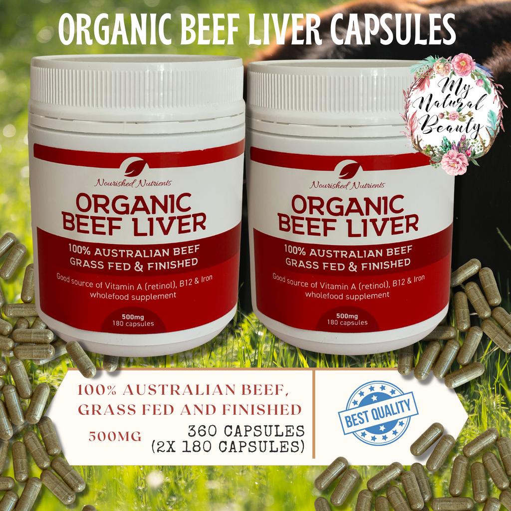 Beef Liver Capsules. Bulk. Buy online in bulk Australia
