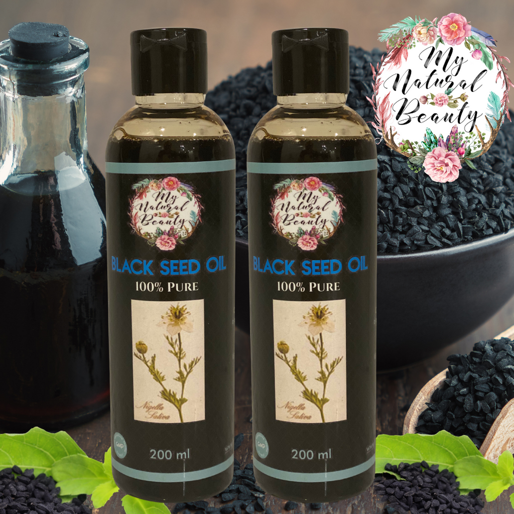 100% Pure Black SEED OIL -ORGANIC- NIGELLA SATIVA- QUALITY Cold Pressed 200ml