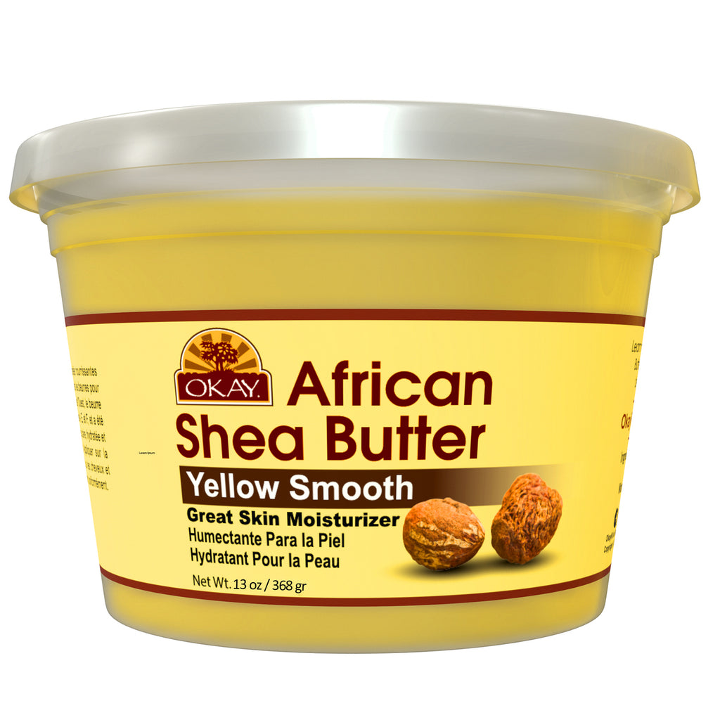 Buy Raw Unfefined Shea Butter online Australia. Okay Pure Naturals, African Shea Butter, Yellow Smooth, 13 oz (368 g) OKAY Pure Naturals Shea Butter Yellow Smooth - All Natural, 100% Pure- Unrefined- Daily Skin Moisturiser For Face & Body- Softens Tough Skin- Moisturizes Dry Skin- Adds Shine & Luster To Hair-Alleviates Scalp Dryness 13 oz / 368g.  Edit alt text