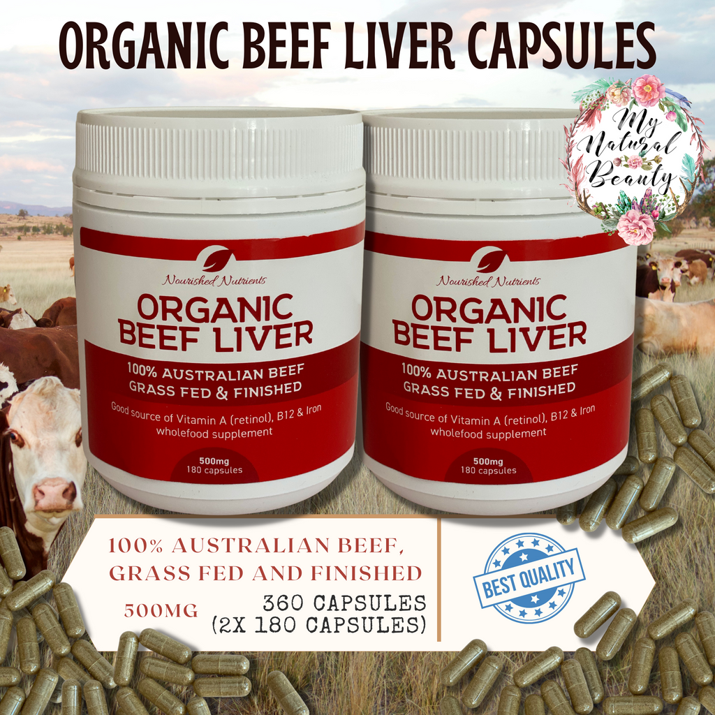 Beef Liver Capsules. Bulk. Buy online in bulk Australia