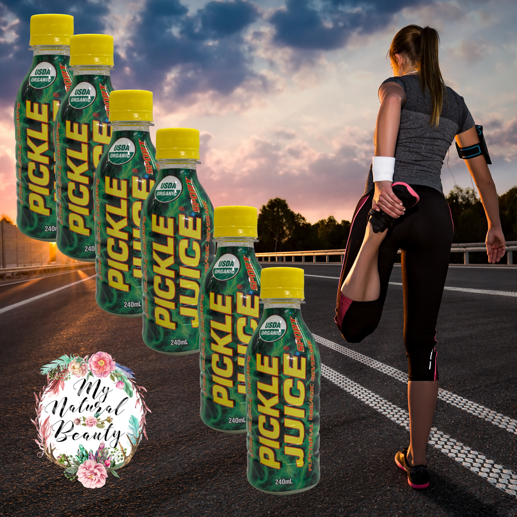     - Pickle juice is 100% natural, purpose built isotonic beverage designed specifically to stop muscle cramps and prevent them from returning.     -  Perfect for those who suffer night cramps or cramp from low to mild exertion.     - 100% natural isotonic     - 100% Certified Organic, 100% sugar free, caffeine free, fat free, calorie free,  GMO free, gluten free     - 10x more electrolytes than other sports drinks