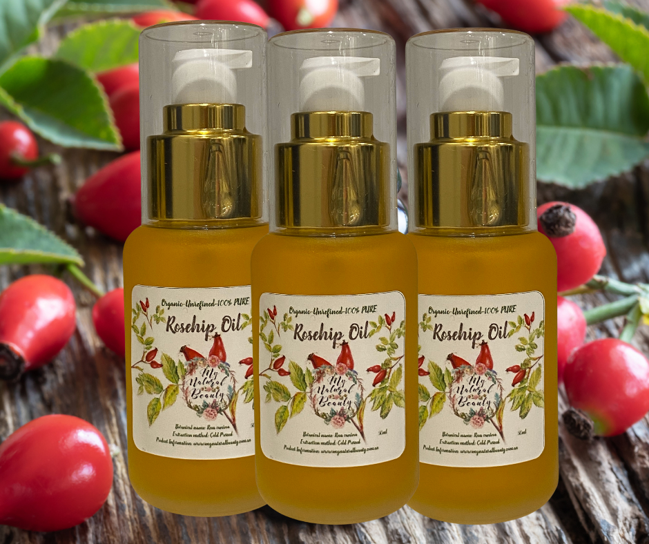 100% Pure Rosehip Oil- Organic – Unrefined- 50ml INGREDIENTS- 100% PURE Organic Rosehip Oil Australia