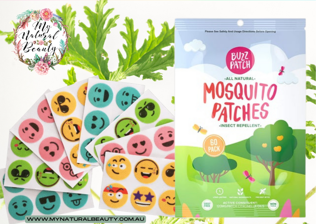 Buy BuzzPatch Mosquito Repellent Patches   Pack of 60 assorted colours BuzzPatch mosquito repellent stickers. The world’s #1 all-natural, non-spray protection against mosquitoes! Buy online Australia. Free shipping.