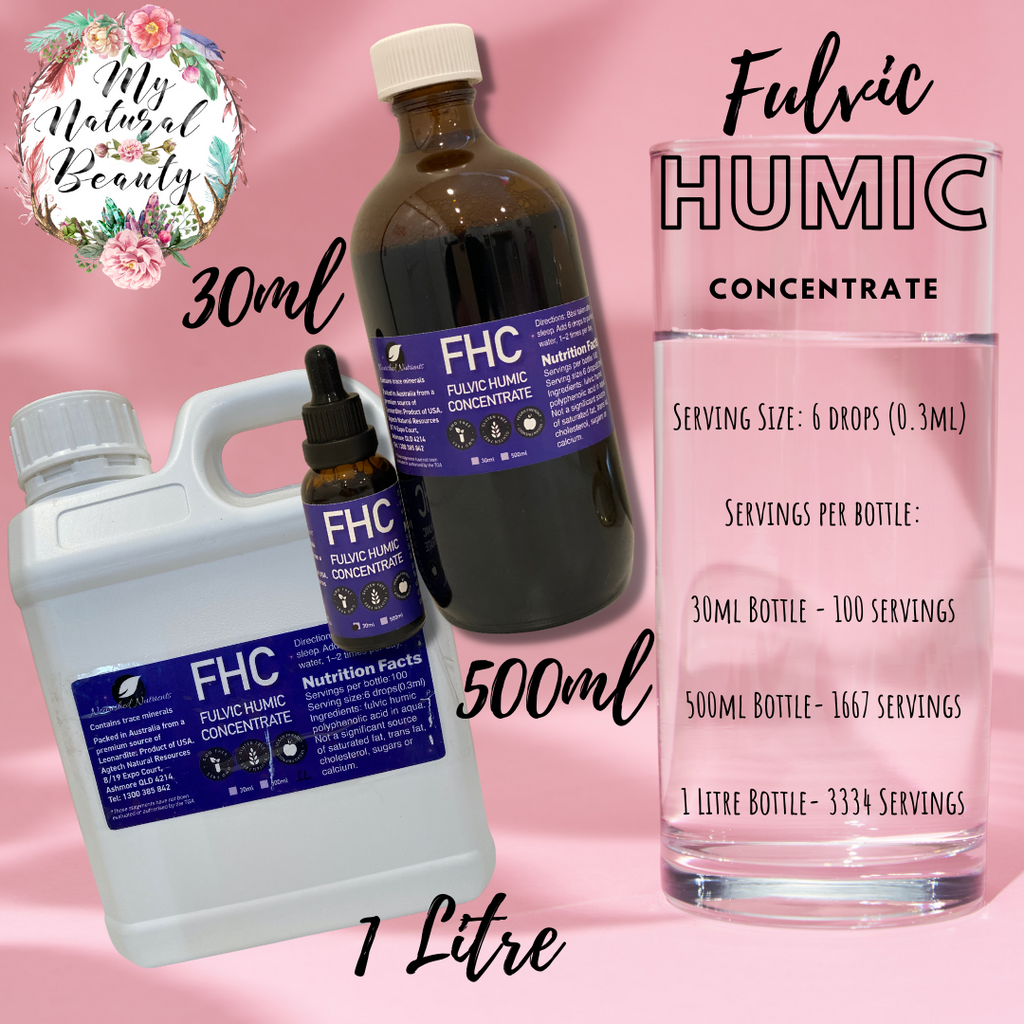 Buy FULVIC HUMIC CONCENTRATE (FHC) Premium American Leonardite source. High Analysis Humic Fulvic Concentrate.