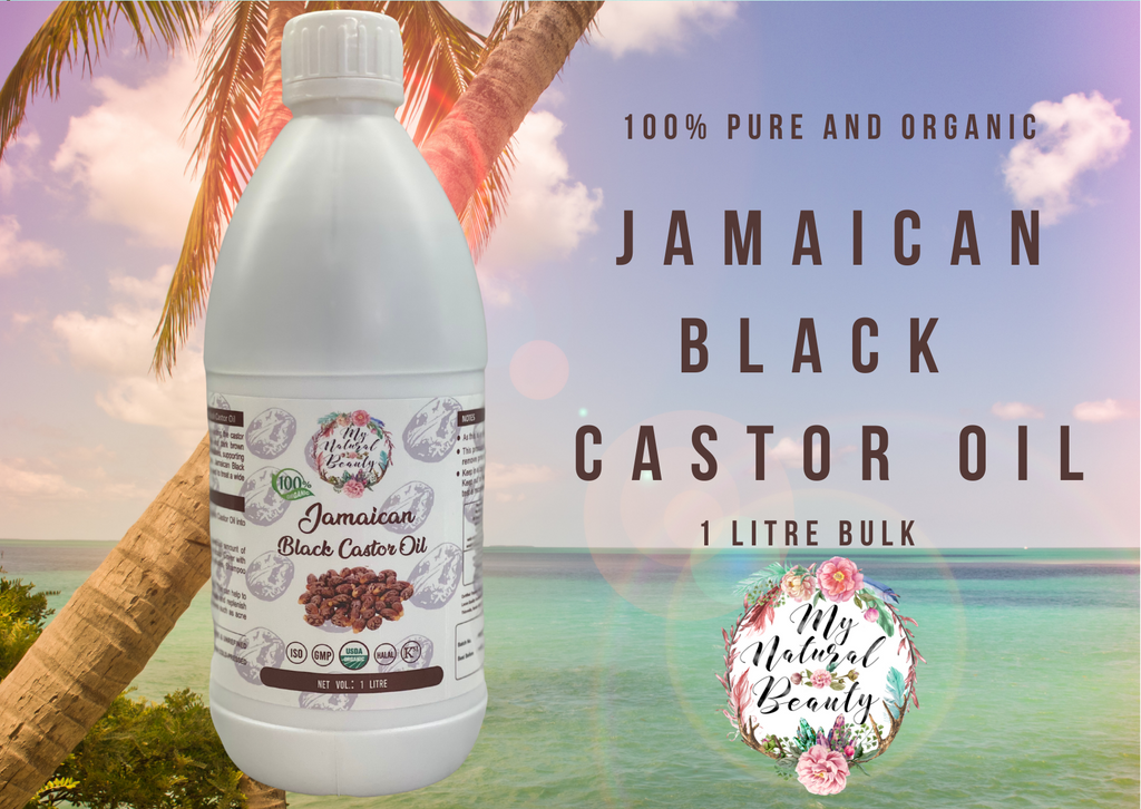 30% OFF SALE- 100% Pure Organic Jamaican Black Castor Oil- 1 Litre