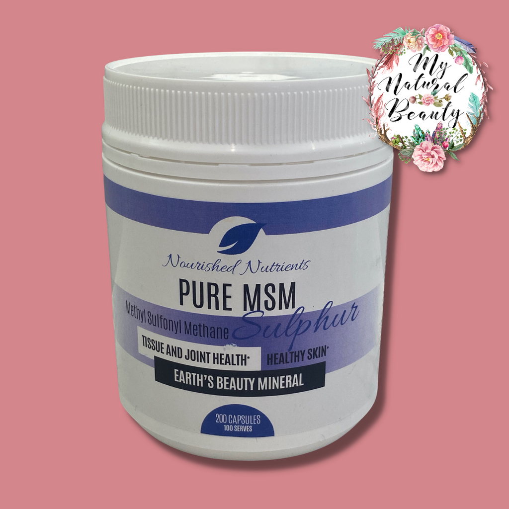 MSM Capsules ( Methyl Sulfonyl Methane ). Buy online Australia.