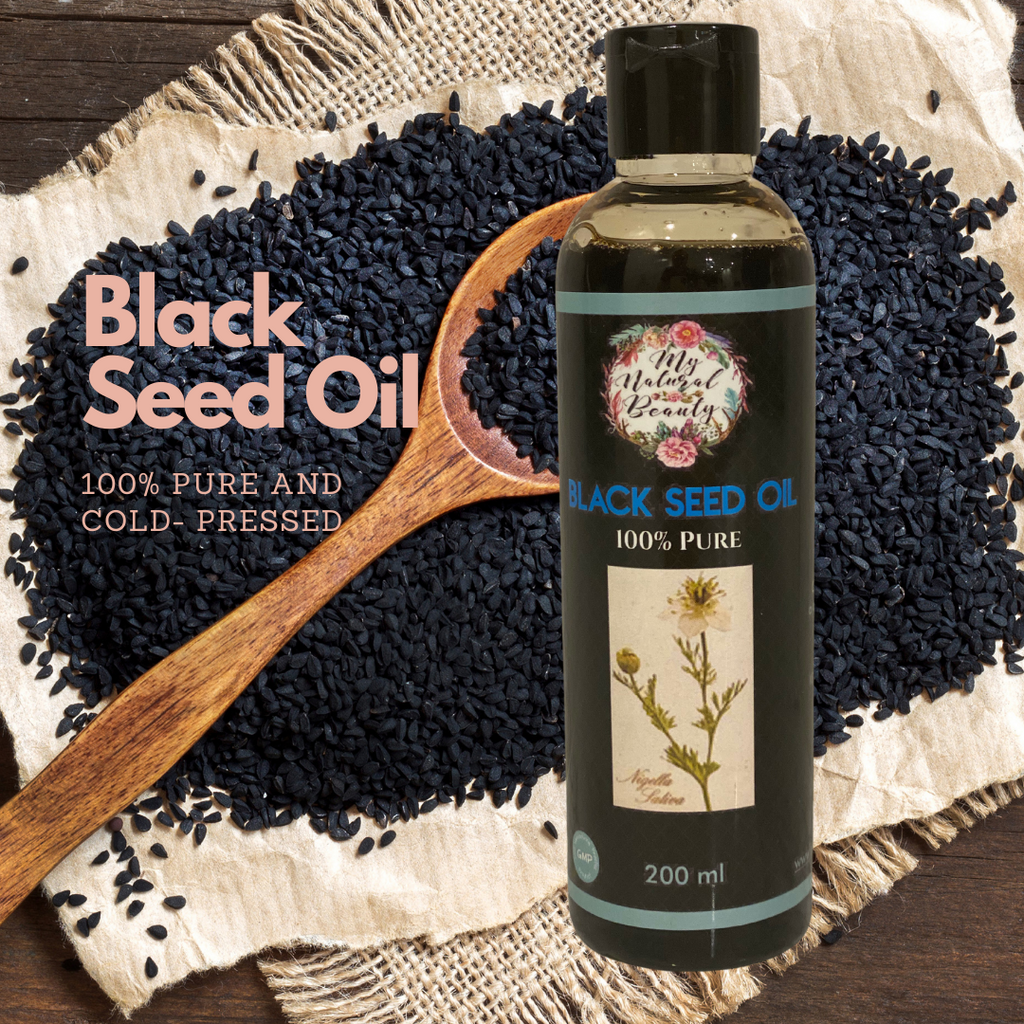 100% Pure Black SEED OIL -ORGANIC- NIGELLA SATIVA- QUALITY Cold Pressed 200ml