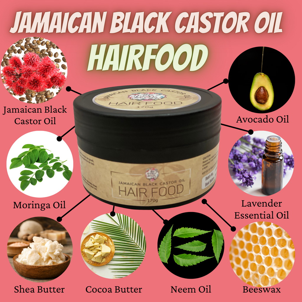Jamaican Black Castor Oil SUPERCHARGED - Ayurvedic Herbal Infusion 250ml PLUS FREE JAMAICAN BLACK CASTOR OIL HAIR FOOD