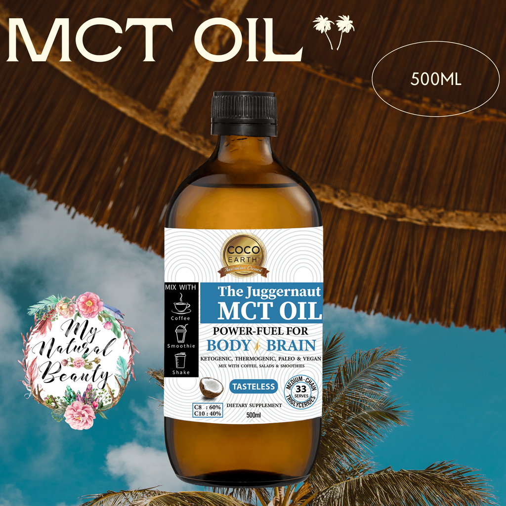 The Juggernaut Coconut MCT Oil- 1 Litre (2x 500ml)    Buy Online Australia