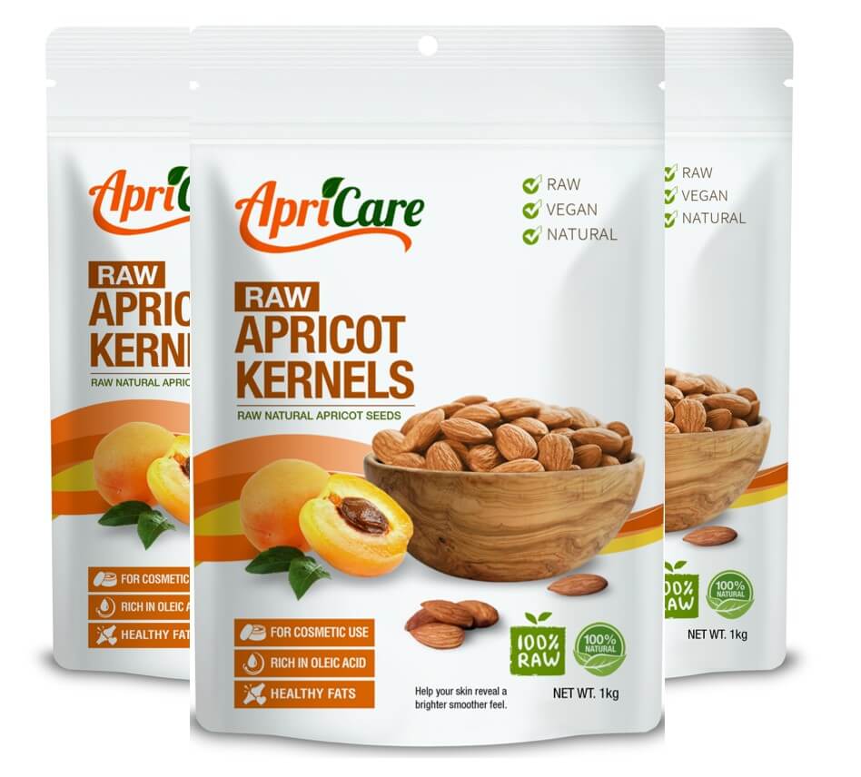 Apricare Raw Apricot Kernels are natural, vegan friendly and 100% raw. Apricare 100% all natural apricot kernels originate from wild apricot trees. The apricots are gently harvested by hand, then the kernels are carefully removed and slowly and gently air dried. Apricare have been supplying Australia with apricot kernels since 2001, so you know you can buy this product with confidence.