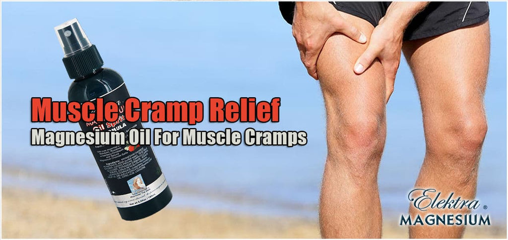 Magnesium Oil for Muscle Cramps. Elektra Magnesium Oil Spray buy online Australia