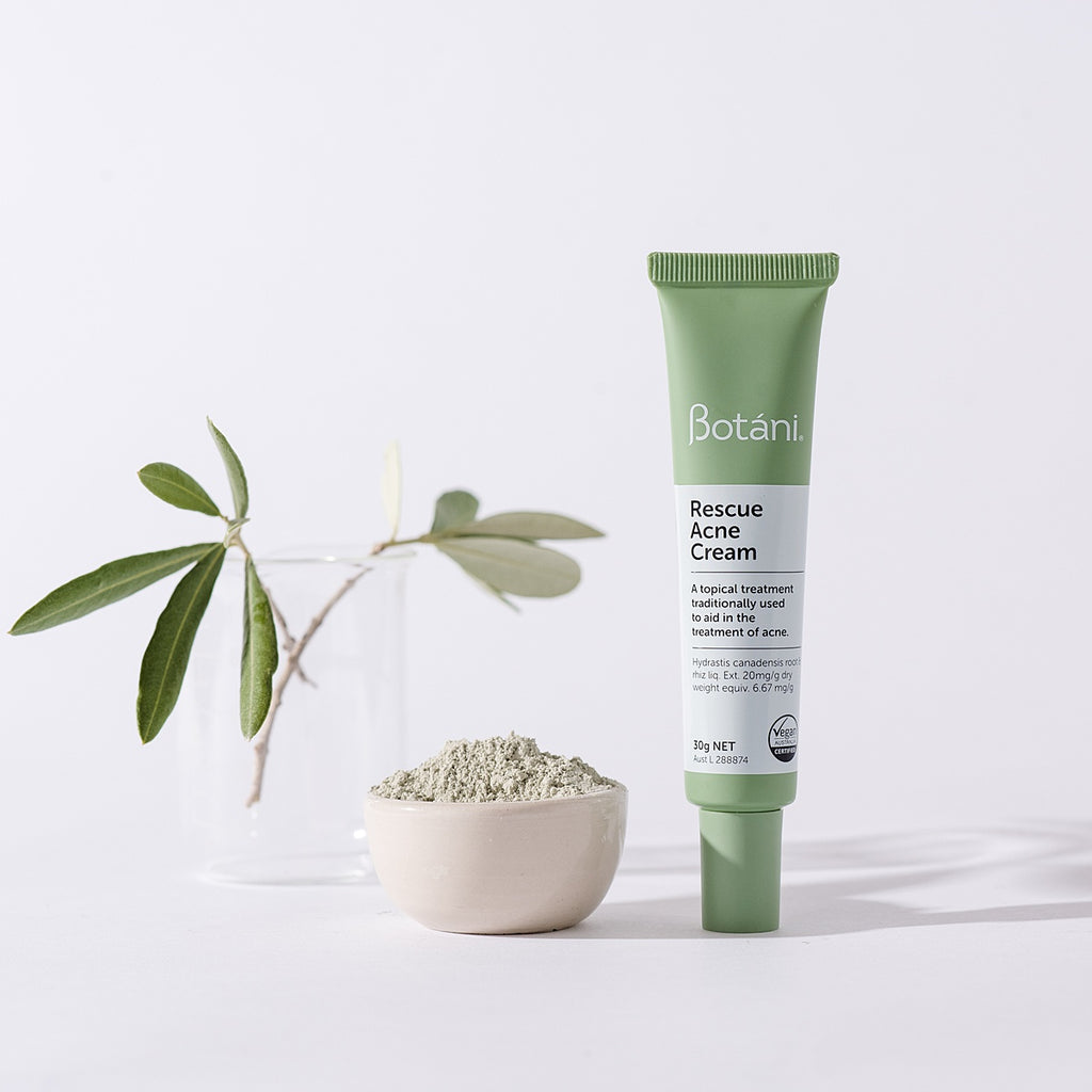 Botani Rescue Acne Cream 30g    ON SALE FOR A LIMITED  Best natural acne treatment. Amazing reviews. Natural skincare Sydney Northern Beaches NSW