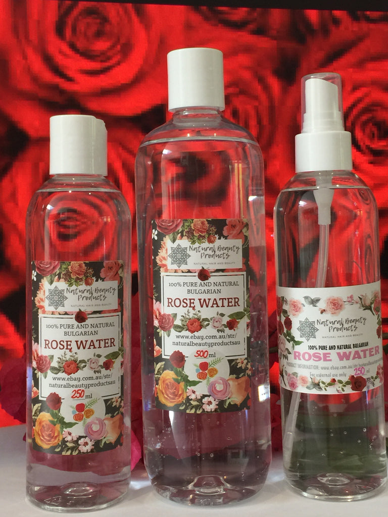 100% Pure Organic Bulgarian Rose Hydrosol / Rose Water