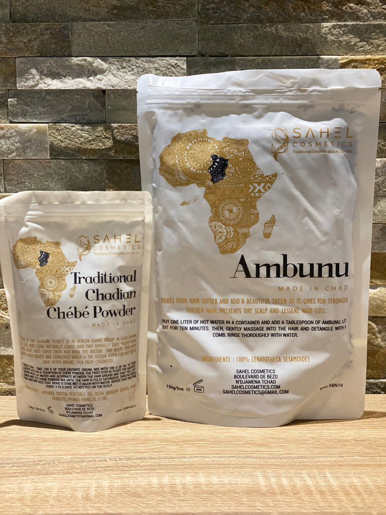 Ambunu and Chebe powder pack