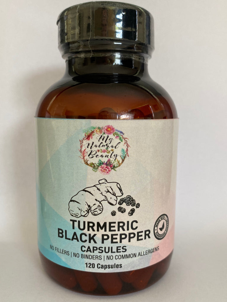 Turmeric and Black Pepper capsules