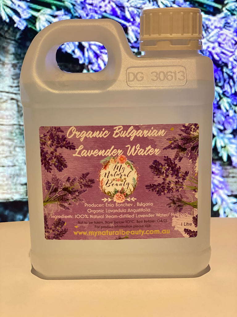 Buy Organic Bulgarian Lavender Water Bulk  1 Litre. Buy online Sydney Australia.