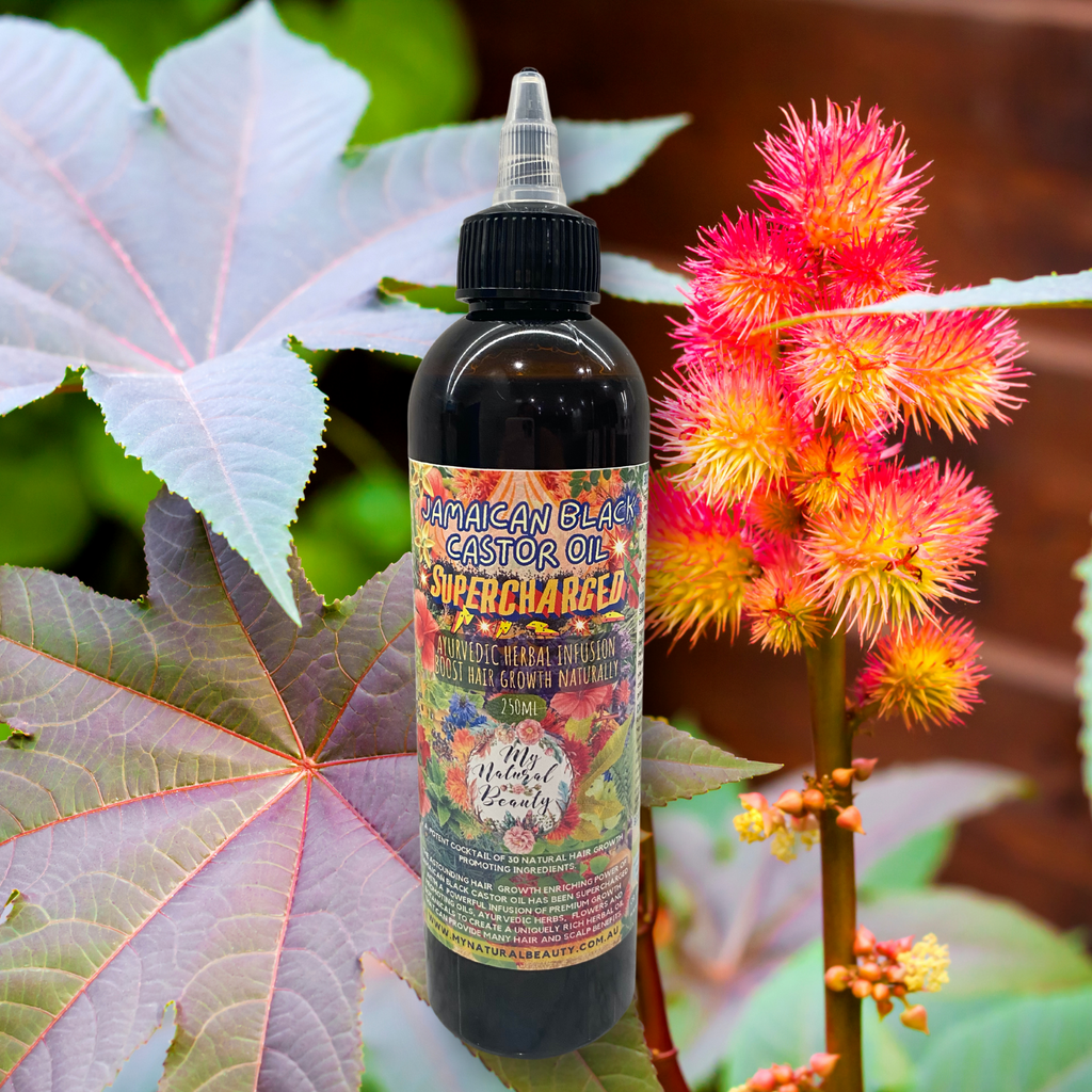 Jamaican Black Castor Oil SUPERCHARGED - Ayurvedic Herbal Infusion 250ml