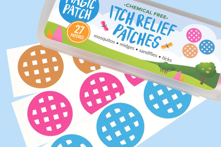MagicPatch Itch Relief Patches- 1 packet of 27 patches Magic Patch     Chemical Free Itch Relief from Mosquitos, Midges, Sandflies and Ticks Designed in Australia Free Shipping Australia wide!