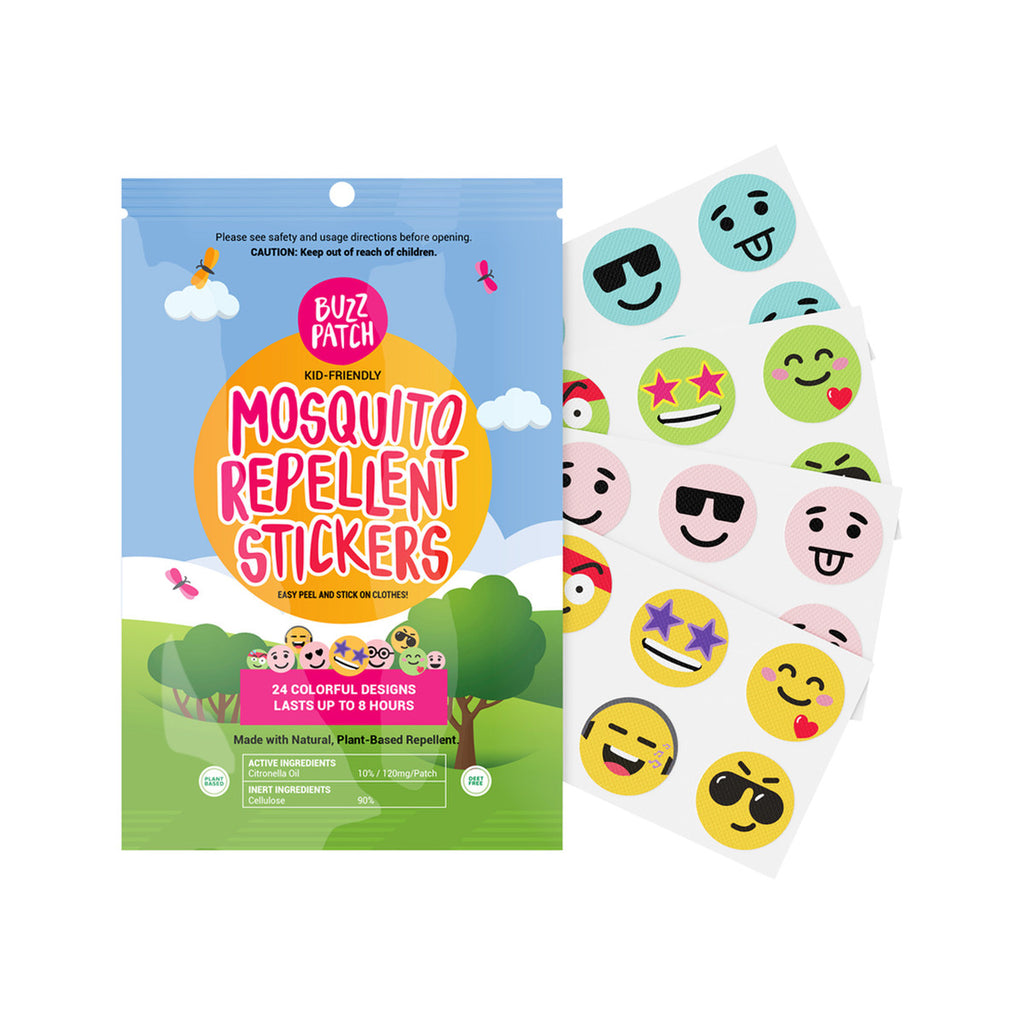 BuzzPatch mosquito repellant stickers