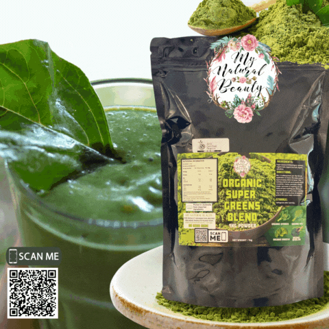  It’s no secret that most people don’t eat enough vegetables. Organic Super Greens Blend Powder can help you reach your daily recommended vegetable intake. Please read on for some suggested quick and easy ways you can use this product to boost your daily greens intake.