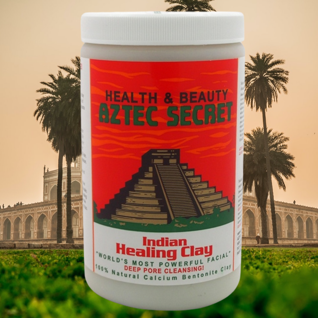 Aztec Secret Indian Healing Clay - 2 Lb / 908 grams     IN STOCK AND SHIPPING FROM SYDNEY AUSTRALIA. FREE SHIPPING WITHIN AUSTRALIA FOR ALL ORDERS OVER $60.00. FAST DISPATCH!      World's most powerful facial. Deep pore cleaning with 100% natural calcium bentonite clay. Does not contain: Additives, fragrances, animal products.     Important Note: Do not leave clay mask on skin longer than 5-10 mins for delicate skin; this will prevent redness/drying  