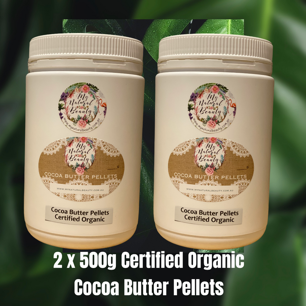 1kg Organic Cocoa Butter Pellets